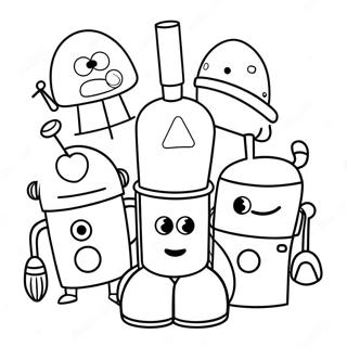 Pagina Para Colorir Dos Storybots 10320-8292