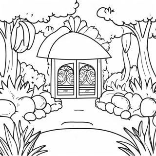 Pagina Para Colorir Do Garten Of Banban 5 10330-8293