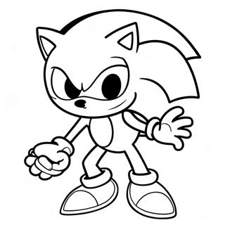 Sonic Prata Páginas Para Colorir