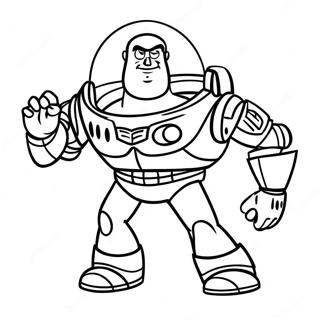 Buzz Lightyear Páginas Para Colorir