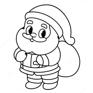 Anime Natal Páginas Para Colorir