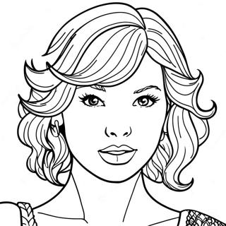 Pagina Para Colorir Da Taylor Swift Speak Now 13350-10503