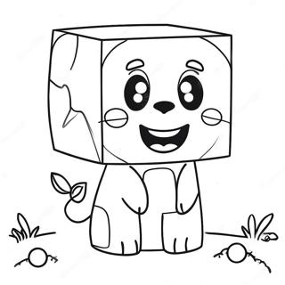 Boxy Boo Páginas Para Colorir