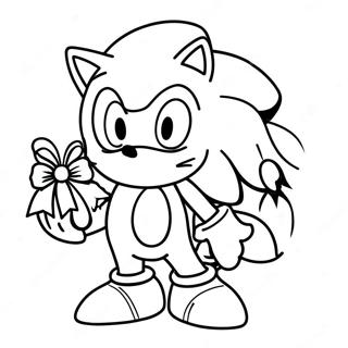 Pagina Para Colorir Do Sonic De Natal 15700-12371