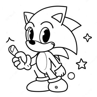 Pagina Para Colorir Do Sonic De Natal 15700-12372