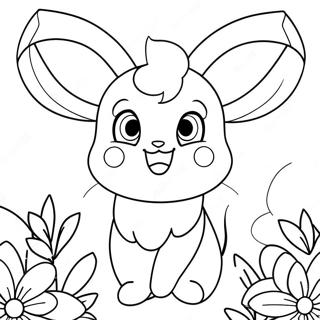 Sylveon Páginas Para Colorir