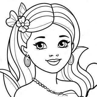 Pagina Para Colorir Fada Barbie 18180-14346