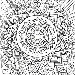 Pagina Para Colorir Do Mandala Do Chakra Colorido 19553-15449