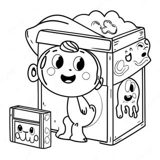 Personagens Lankybox Grudentos Pagina Para Colorir 20862-16477