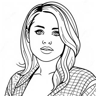 Pagina Para Colorir De Miley Cyrus 21492-16990