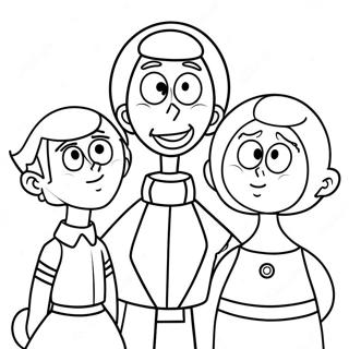 Pagina Para Colorir Da Familia Jetsons 23562-18615