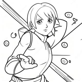 Pagina Para Colorir Da Sakura Haruno Em Batalha 23863-18848