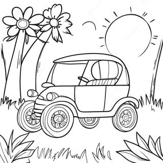 Pagina Para Colorir Do Buggy Huggy Do Garten Of Banban 4 24012-18972