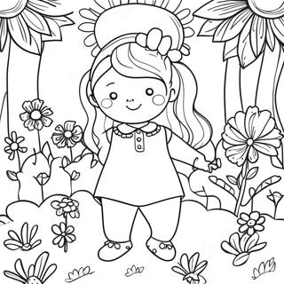 Pagina Para Colorir Jardim De Poema Fantastico 24083-19046