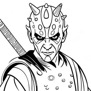 Pagina Para Colorir Do Darth Maul 24692-19487