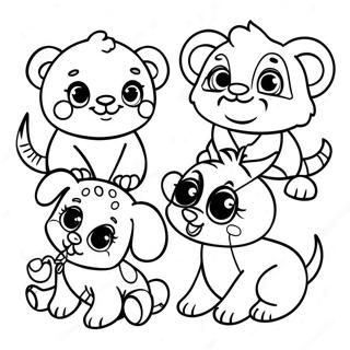 Paginas Para Colorir Adoraveis Animais De Bebe Abc 24793-19585