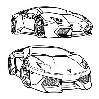 Pagina Para Colorir De Corrida Rapida De Lamborghini 25013-19755