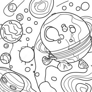 Pagina Para Colorir Da Cena Espacial Universal 25503-20162