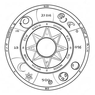 Pagina Para Colorir De Astrologia 25602-20211