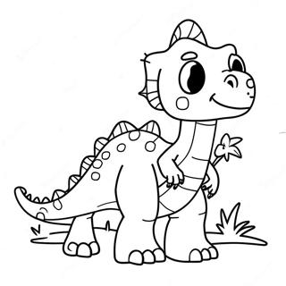 Valentines De Dinossauro Páginas Para Colorir