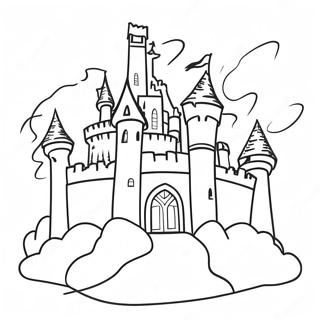 Pagina Para Colorir Do Castelo Misterioso 29154-23041