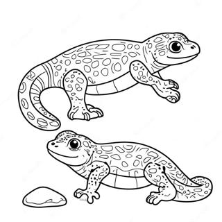 Pagina Para Colorir Do Gecko Leopardo 29424-23250