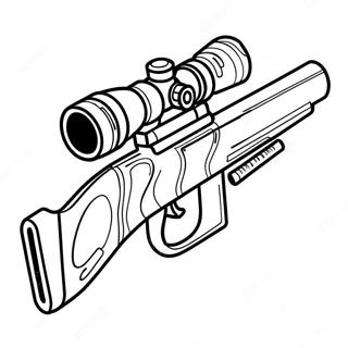 Pagina Para Colorir Da Arma De Sniper 29604-23396