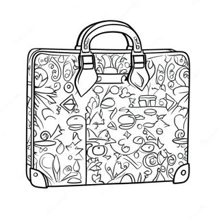 Pagina Para Colorir Do Logo Da Louis Vuitton 30724-24291