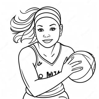 Pagina Para Colorir Wnba 30854-24380