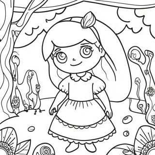 Pagina Para Colorir Da Alice No Pais Das Maravilhas Psicodelica 31084-24562