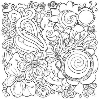 Pagina Para Colorir Doodle Para Criancas 310-252