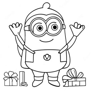 Pagina Para Colorir De Minion De Natal 31823-25168