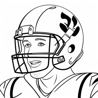 Bengals Páginas Para Colorir