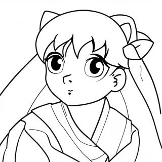 Inuyasha Páginas Para Colorir