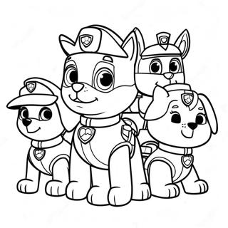 Pagina Para Colorir Personagens Encantadores Da Patrulha Canina 35804-28306