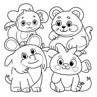 Pagina Para Colorir De Animais Divertidos E Coloridos 35964-28446