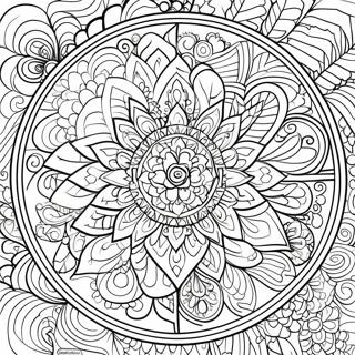 Pagina Para Colorir Do Mandala Curativa 36583-28947