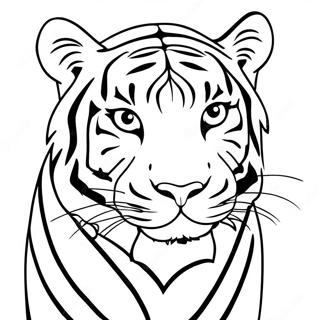 Pagina Para Colorir Do Tigre Branco 36653-28989