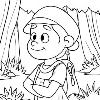 Eliza Thornberry Explorando A Selva Pagina Para Colorir 36684-29019