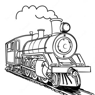 Pagina Para Colorir Da Locomotiva A Vapor Em Acao 37534-29680