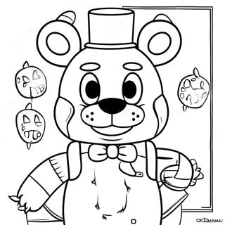 Pagina Para Colorir Do Fantoche Fnaf 38093-30133