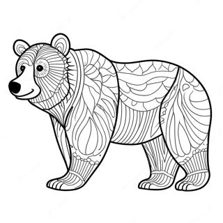 Pagina Para Colorir De Urso Pardo 3880-3107