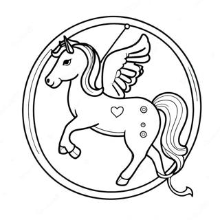 Pagina Para Colorir Do Signo Do Zodiaco Sagitario 39113-30925