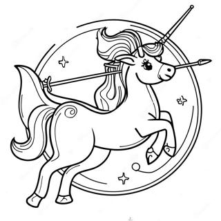 Pagina Para Colorir Do Signo Do Zodiaco Sagitario 39113-30926