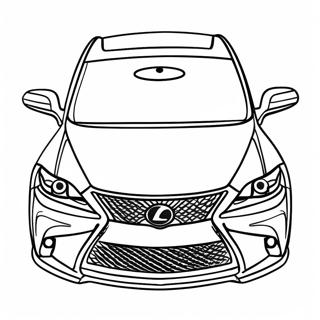 Pagina Para Colorir Do Lexus 39183-30979