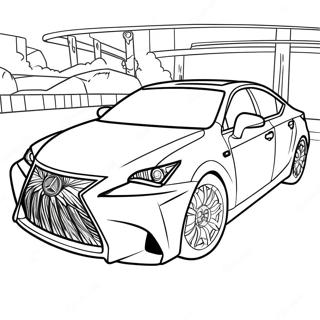 Pagina Para Colorir Do Lexus 39183-30980