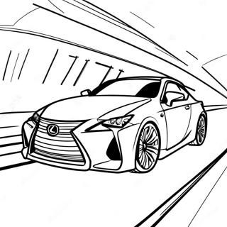 Pagina Para Colorir Do Lexus Em Movimento 39184-30988