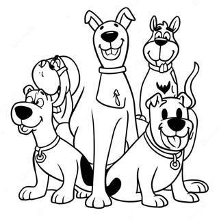 Scooby Doo Stoner Páginas Para Colorir