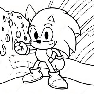 Sonic Underground Páginas Para Colorir