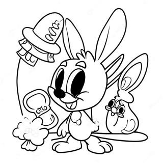 Pagina Para Colorir Tiny Toons 40063-31677